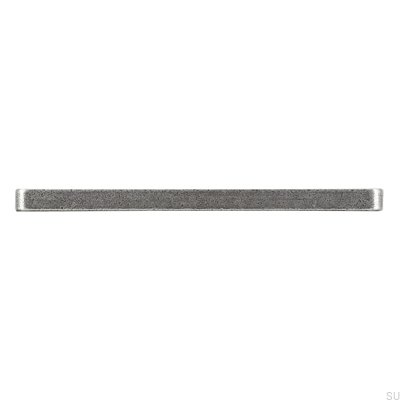 Elongated furniture handle 2027 128 Antique Silver