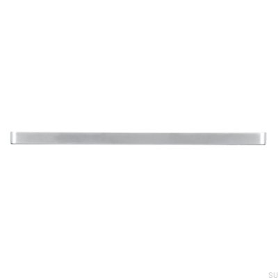 Elongated furniture handle 2027 160 Brushed chrome