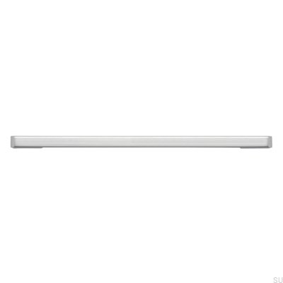 Elongated furniture handle 2027 192 Polished chrome