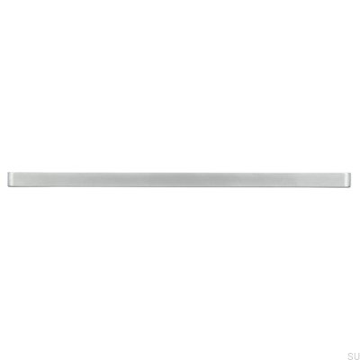Elongated furniture handle 2027 192 Brushed chrome