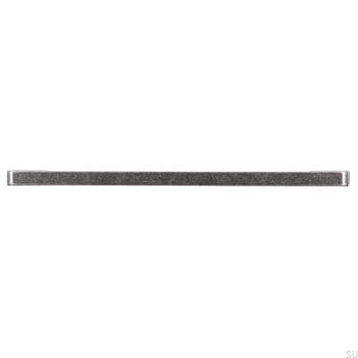 Elongated furniture handle 2027 192 Antique Silver