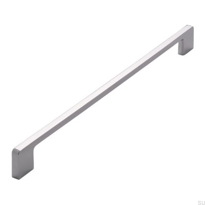 Elongated furniture handle 2027 320 Polished chrome