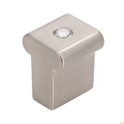 Furniture knob 2036 Silver Brushed