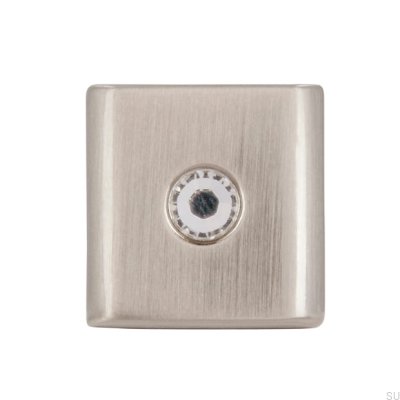 Furniture knob 2036 Silver Brushed