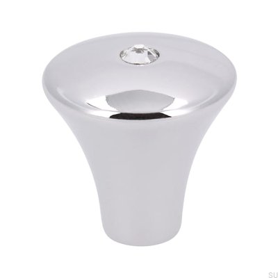 Furniture knob 2037 Polished chrome