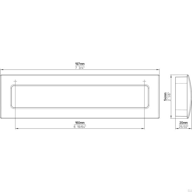 2042-197ZN1--Uchwyt-Meblowy-Wpuszczany-2042-160-Chrom-Polerowany-Siro-Skandynawskie-Uchwyty_4