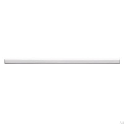Elongated furniture handle 2108 192 Polished chrome