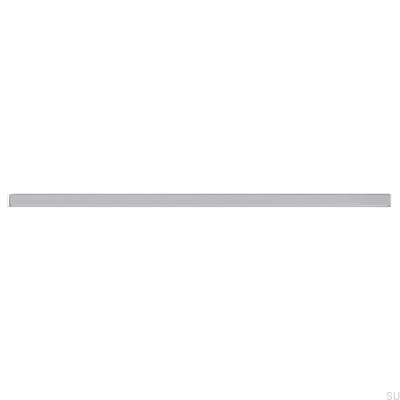 Elongated furniture handle 2108 224 Polished chrome