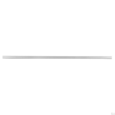 Elongated furniture handle 2108 320 Aluminum Brushed