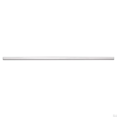 Elongated furniture handle 2108 320 Polished chrome