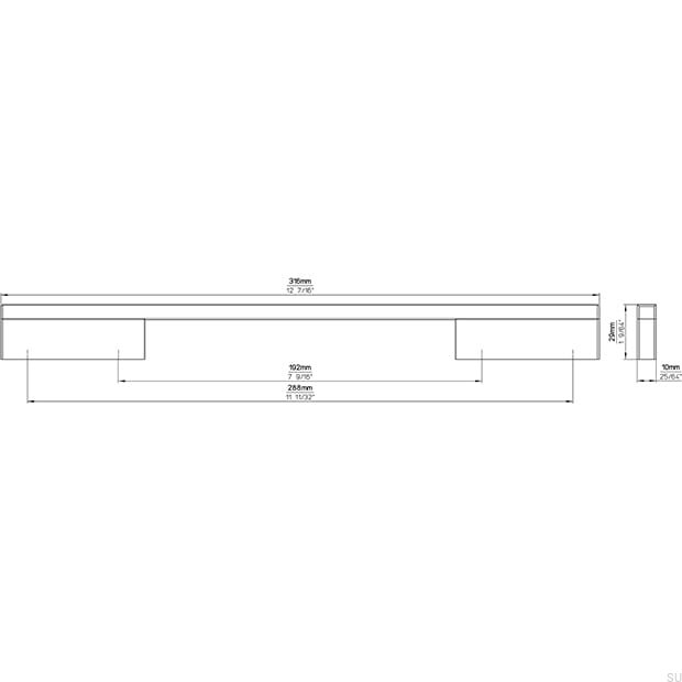 2110-316ZN1--Uchwyt-Meblowy-Podłużny-2110-192/288-Aluminiowy-Chrom-Polerowany-Siro-Skandynawskie-Uchwyty_5