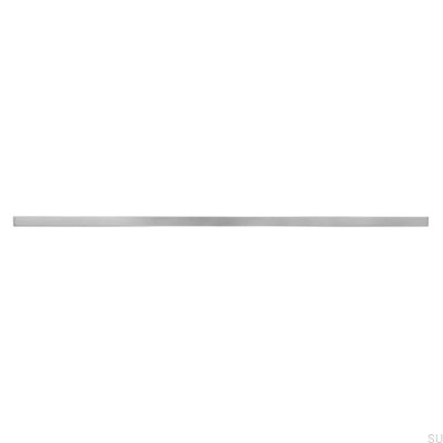Elongated furniture handle 2110 288/384 Aluminum Chrome Polished