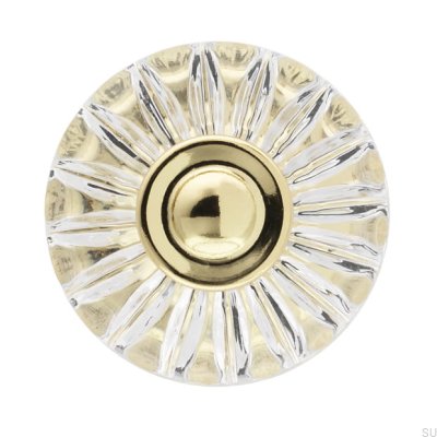 Furniture knob H119 Plastic Gold