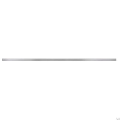 Elongated furniture handle 2110 320/416 Aluminum Chrome Polished