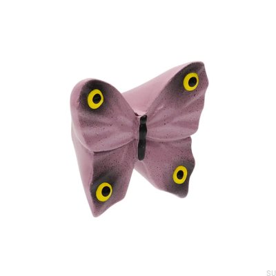 Furniture knob H048 Butterfly Plastic