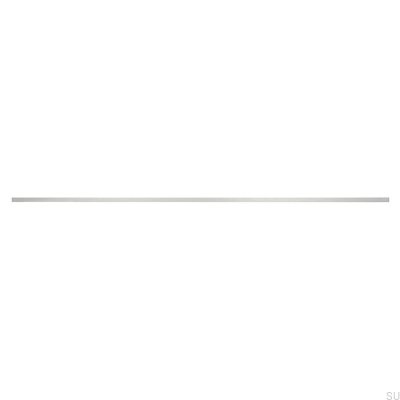 Elongated furniture handle 2110 640/736 Aluminum Brushed