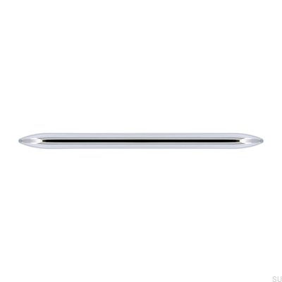 Elongated furniture handle 2182 96 Polished chrome