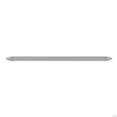Elongated furniture handle 2182 160 Polished chrome