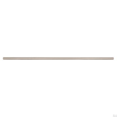Elongated furniture handle 885 480 Silver Brushed