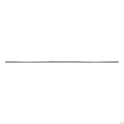 Elongated furniture handle 885 480 Polished chrome