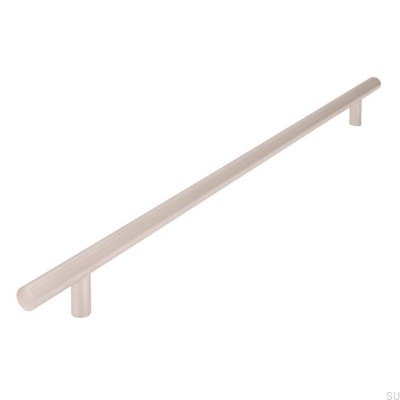 Elongated furniture handle 885 336 Matt Nickel