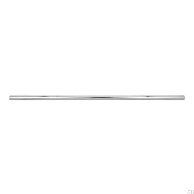 Elongated furniture handle 885 336 Polished chrome
