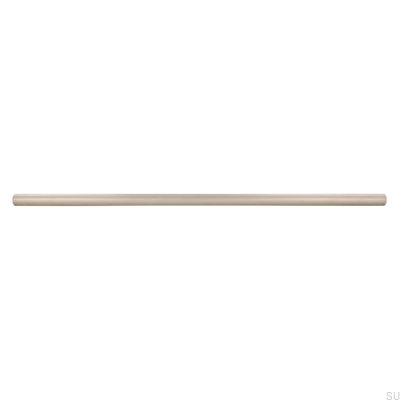 Elongated furniture handle 885 288 Matt Nickel