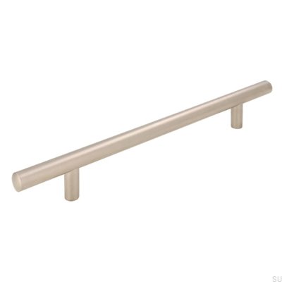 Elongated furniture handle 885 160 Matt Nickel