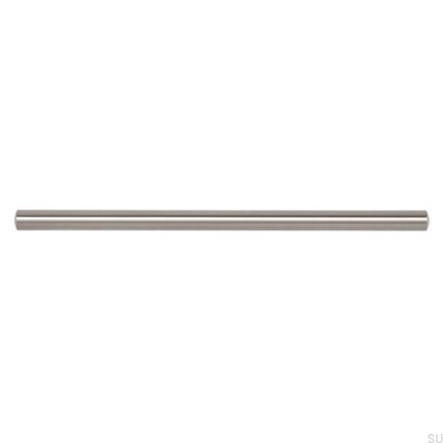 Elongated furniture handle 885 160 Silver Brushed