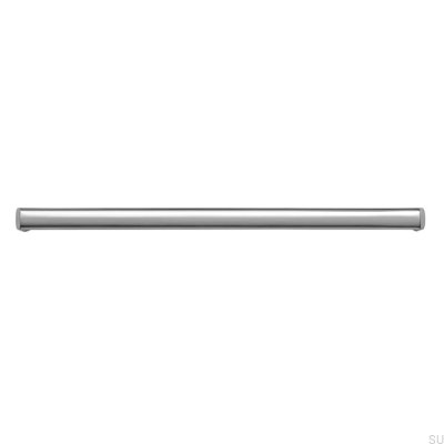 Elongated furniture handle 2183 160 Polished chrome