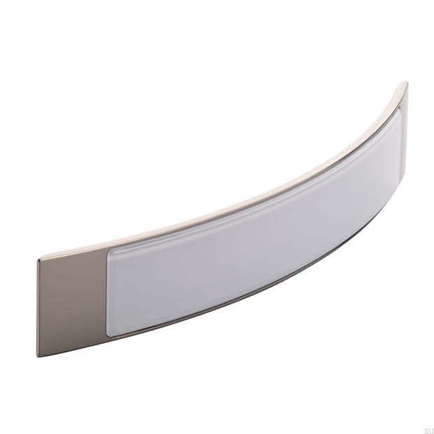 2184-200ZN21GH1--Uchwyt-Meblowy-Podłużny-2184-160-Srebrny-Szczotkowany-z-Białym-Siro-Skandynawskie-Uchwyty_3