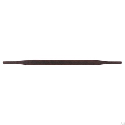 Elongated furniture handle 2197 128 Antique Bronze