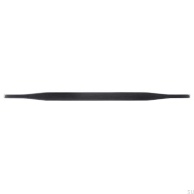 Elongated furniture handle 2197 128 Antique Silver