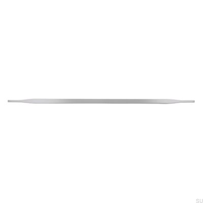 Elongated furniture handle 2197 288 Polished chrome