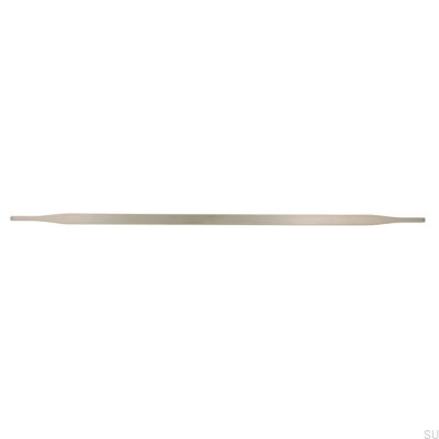Elongated furniture handle 2197 288 Brushed silver