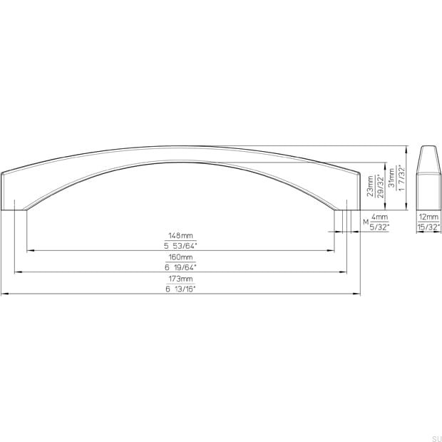 2198-173ZN21--Uchwyt-MEblowy-Podłużny-2198-160-Srebrny-Szczotkowany-Siro-Skandynawskie-Uchwyty_5