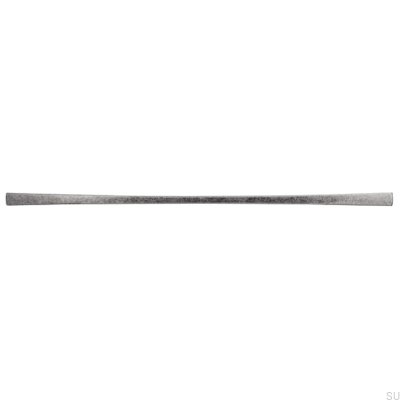 Elongated furniture handle 2198 320 Antique Silver