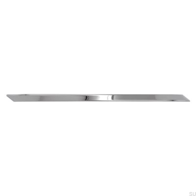 Elongated furniture handle 2211 160 Polished chrome