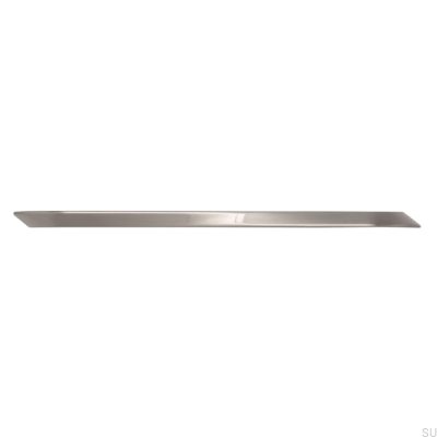 Elongated furniture handle 2211 160 Brushed silver
