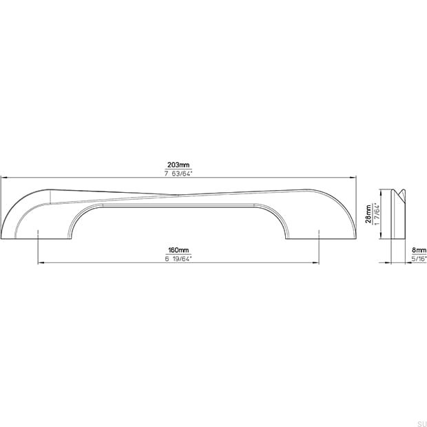 2211-202ZN21--Uchwyt-Meblowy-Podłużny-2211-160-Srebrny-Szczotkowany-Siro-Skandynawskie-Uchwyty_5