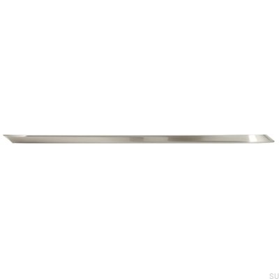 Elongated furniture handle 2211 224 Brushed silver