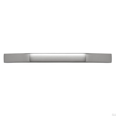 Elongated furniture handle 2266 160 Polished chrome
