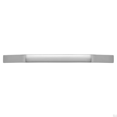 Elongated furniture handle 2266 192 Polished chrome