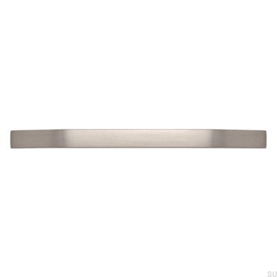 Elongated furniture handle 2266 192 Brushed silver