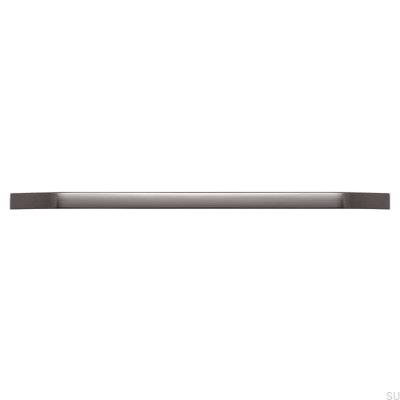 Elongated furniture handle 2266 320 Anthracite Polished