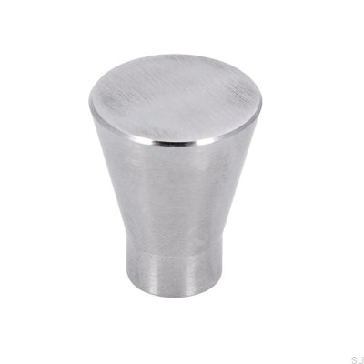 Furniture knob 2275 20 Brushed steel