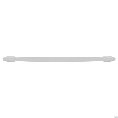 Elongated furniture handle 2307 320 Polished chrome