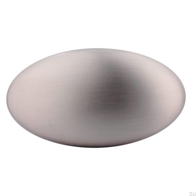 Furniture knob 2338 Silver Brushed