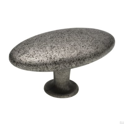 Furniture knob 2338 Antique Silver