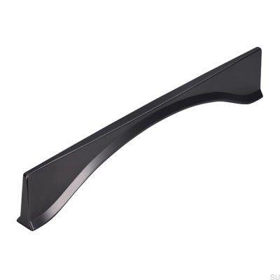 Elongated furniture handle 2340 160 Anthracite Matt